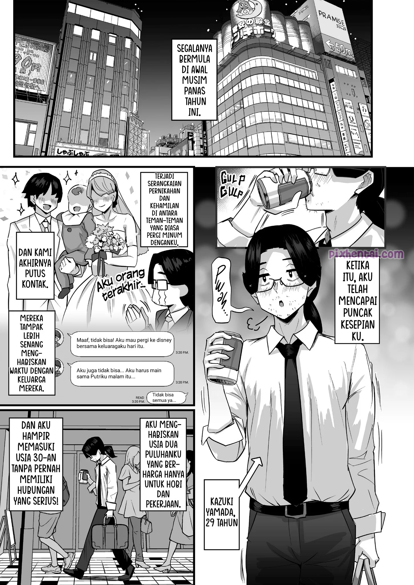 Komik hentai xxx manga sex bokep Chounyuu Papakatsu Gal ni Papatto Nuite Morattara 4